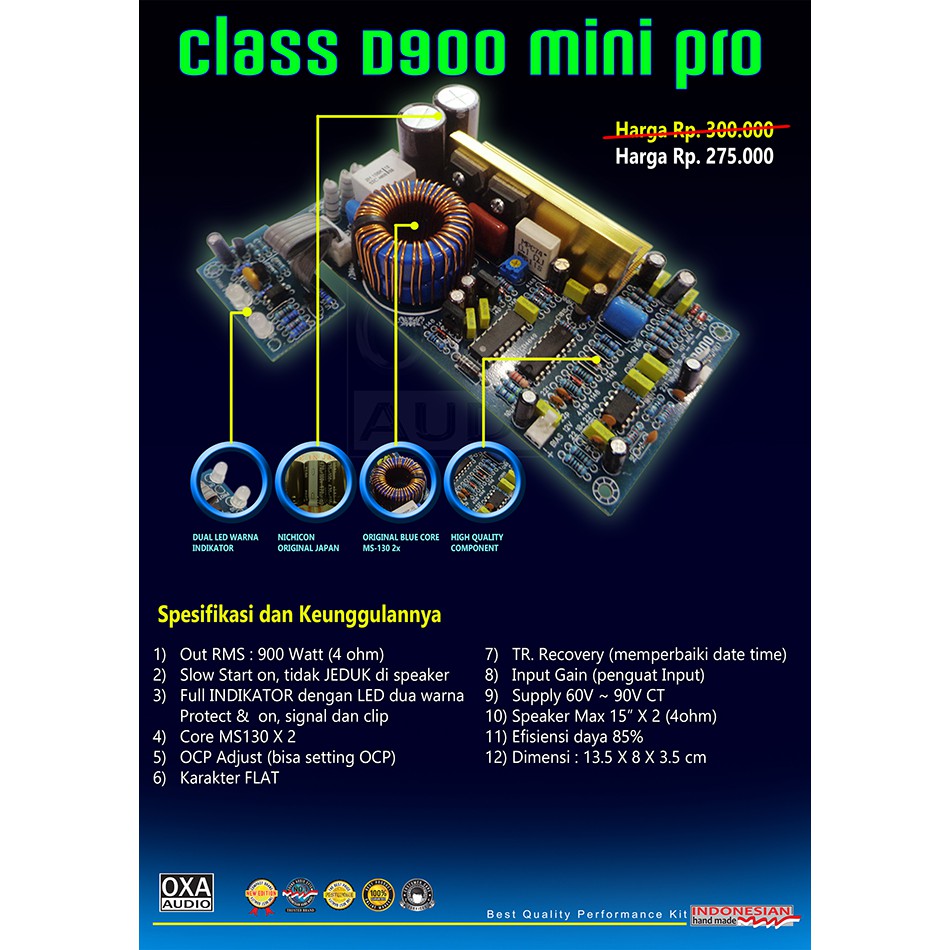 Power Class D900 Mini Pro