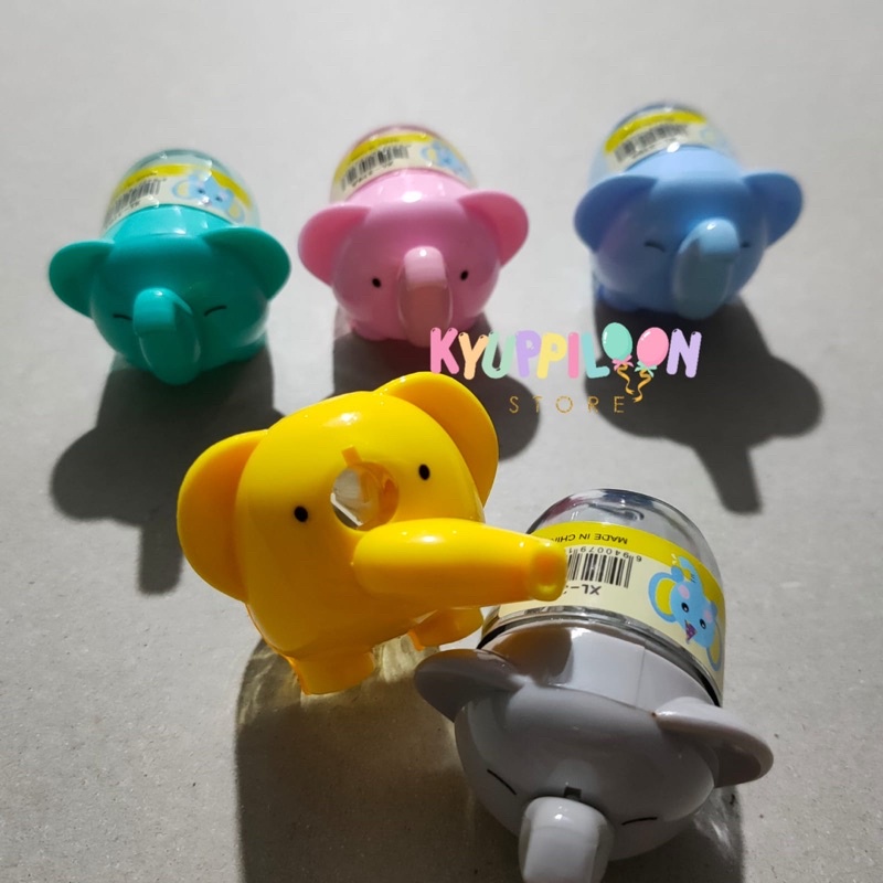

12 pcs Serutan Gajah 319 A / Rautan lucu / alat tulis sekolah / grosir perlengkapan sekolah / bingkisan