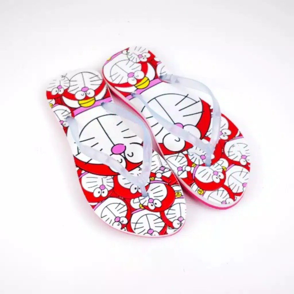 Sandal jepit  wanita DORAEMON JELLY