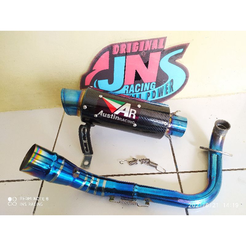 KNALPOT AUSTIN RACING PCX NMAX LEXI AEROX VARIO150 VARIO125 ADV150