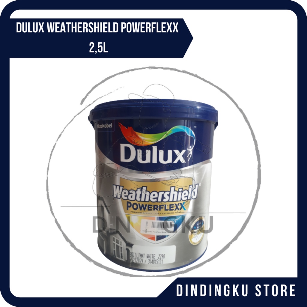 Dulux Weathershield Powerflexx Cat Tembok Exterior 2,5L