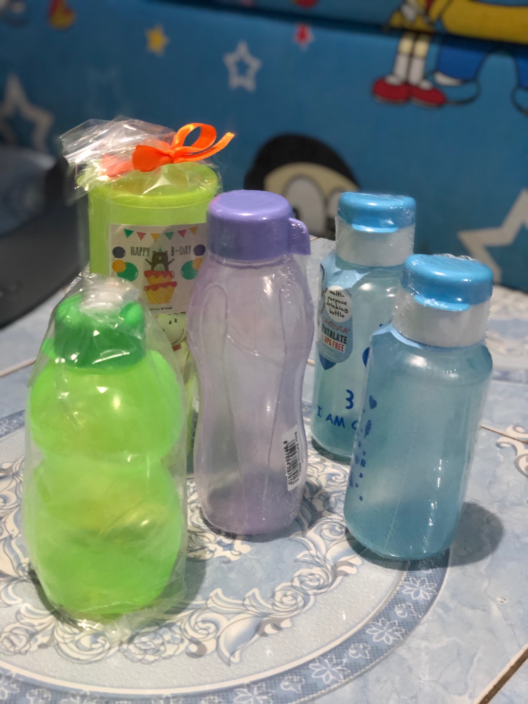 Souvenir Botol Minum Viola Ultra 350 Ml Kemasan  Ulang Tahun