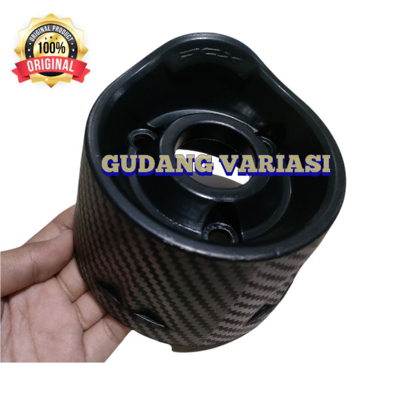 CORONG KNALPOT HONDA PCX 150 ALL NEW / TUTUP UJUNG KNALPOT PCX MODEL CARBON