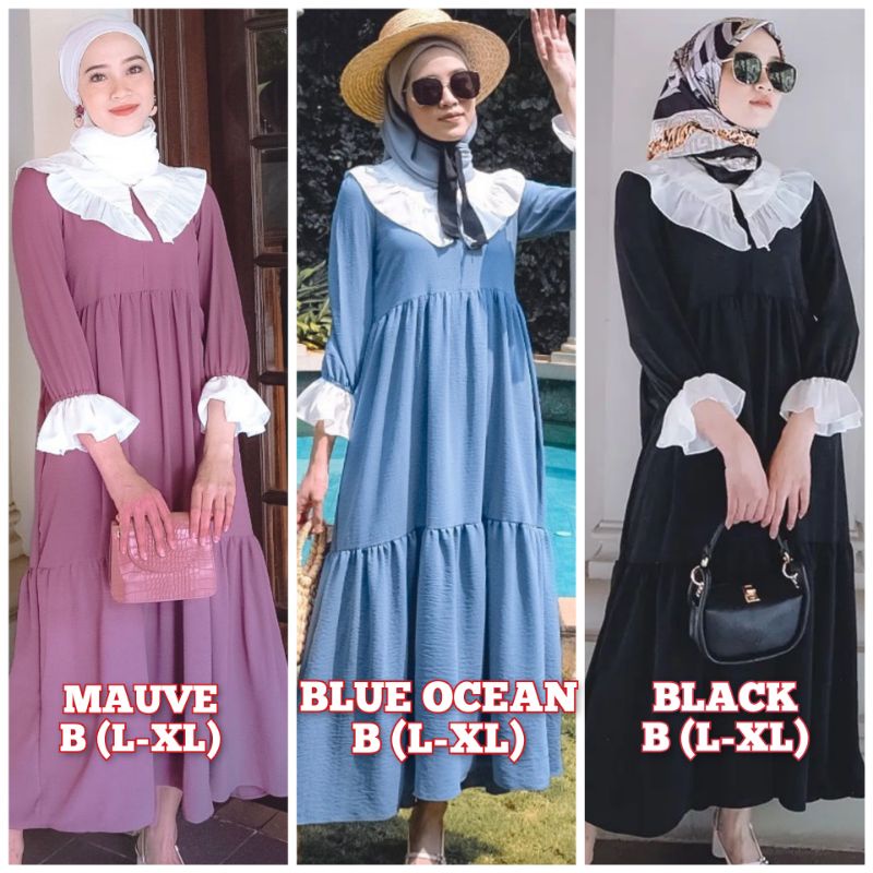 (SIAP KIRIM) SOFIA DRESS BY ABINAYA