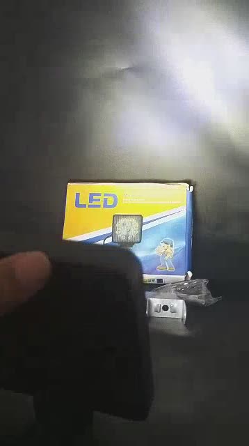 Lampu Tembak Sorot Led Worklight 9 Titik Mata 27 Watt