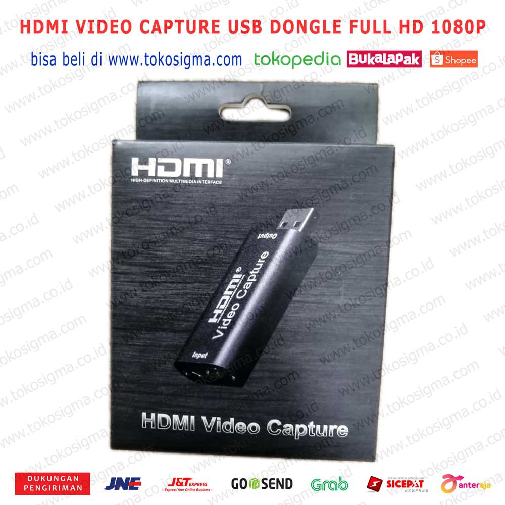 HDMI Video Capture USB GRABBER IN 4K GAME LIVE STREAMING FULL HD 1080P