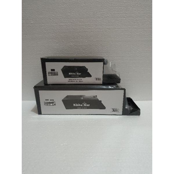Box filter top filter kosong aquarium mini S