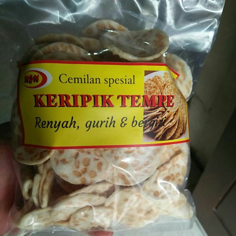 

KERIPIK TEMPE, 250gram,, dijamin enak,renyah dan bergizi