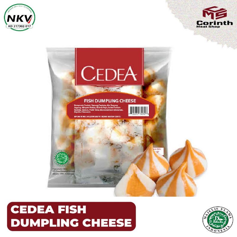 

CEDEA FROZEN FISH DUMPLING CHEESE