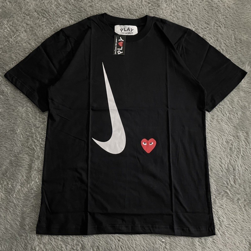 KAOS TSHIRT PLAY CDG NIKE MIRROR ORIGINAL