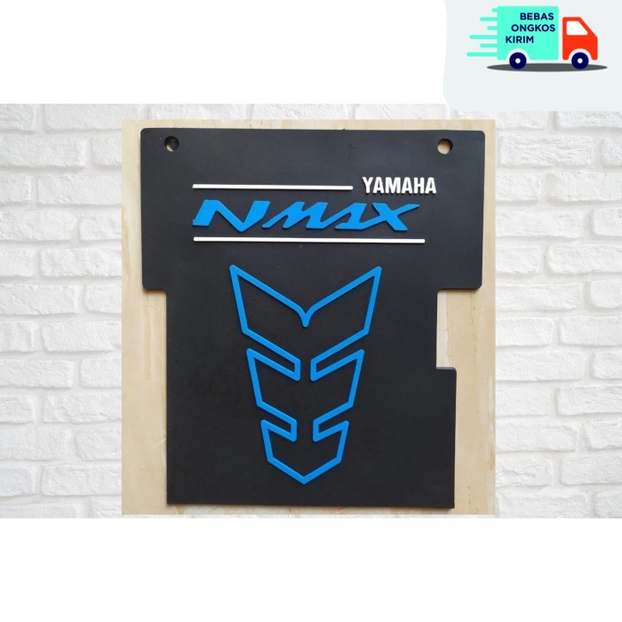 COD NMAX Mud Flap Nmax MudFlap Nmax Karet Pelindung WARNA BIRU