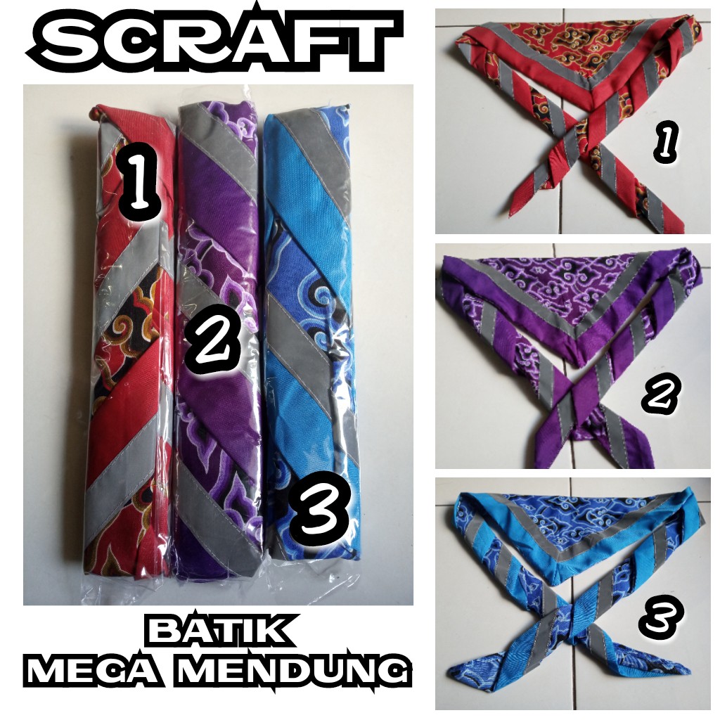 Grosir (SSC) Scarf Batik Pramuka Premium Termurah