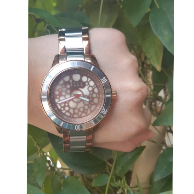 Jam Tangan Elle Wanita Original Bergaransi resmi Water Resistant Elle Watch  EL20213B02N 4