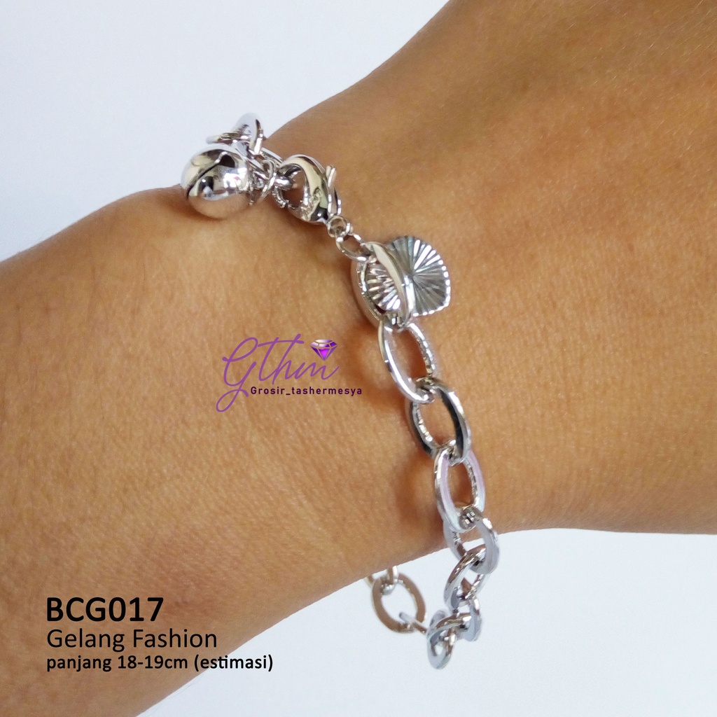 gelang tangan wanita rantai fashion xuping  perhiasan lapis emas 18k bcg017