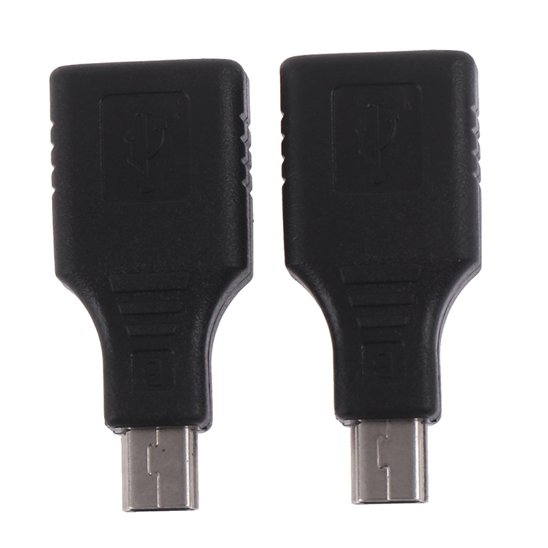 (LUCKID) Adapter Konverter otg usb 2.0 female Ke mini male