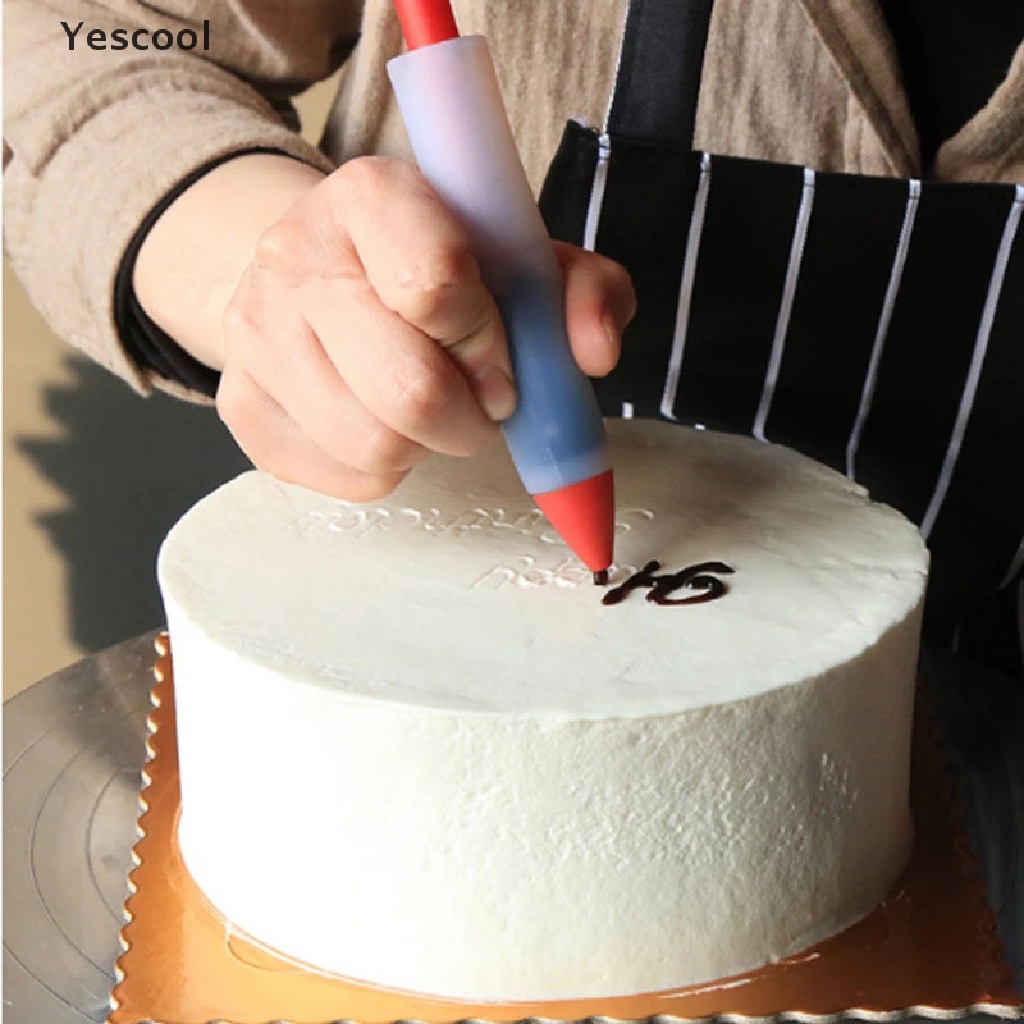 Yescool Pen Icing Piping Bahan Silikon Untuk Dekorasi Kue