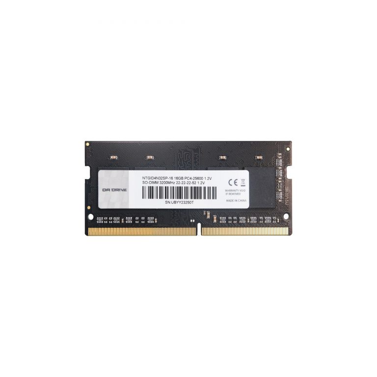 16GB DA Memory Laptop SODIMM 16GB DDR4-3200MHz / PC25600 RAM DIGITAL ALLIANCE