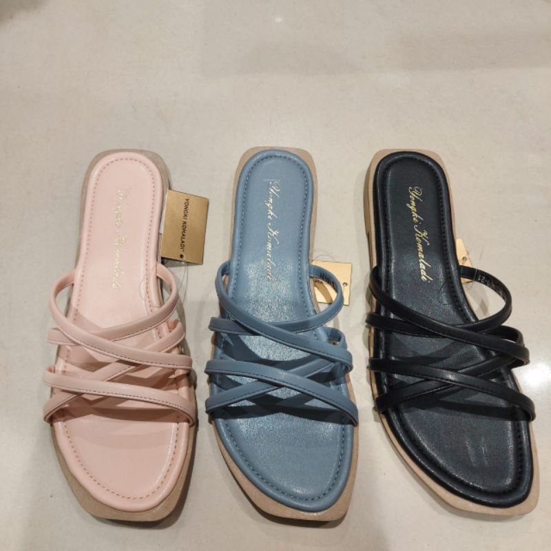 sandal flat wanita yongki komaladi