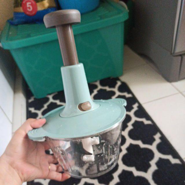 Ready Chop Chopper Blender Manual Tekan/alat Dapur Multi Function/chopper Tekan