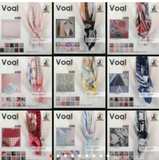 HIJAB VOAL MOTIF UMAMA SCARF segiempat-2