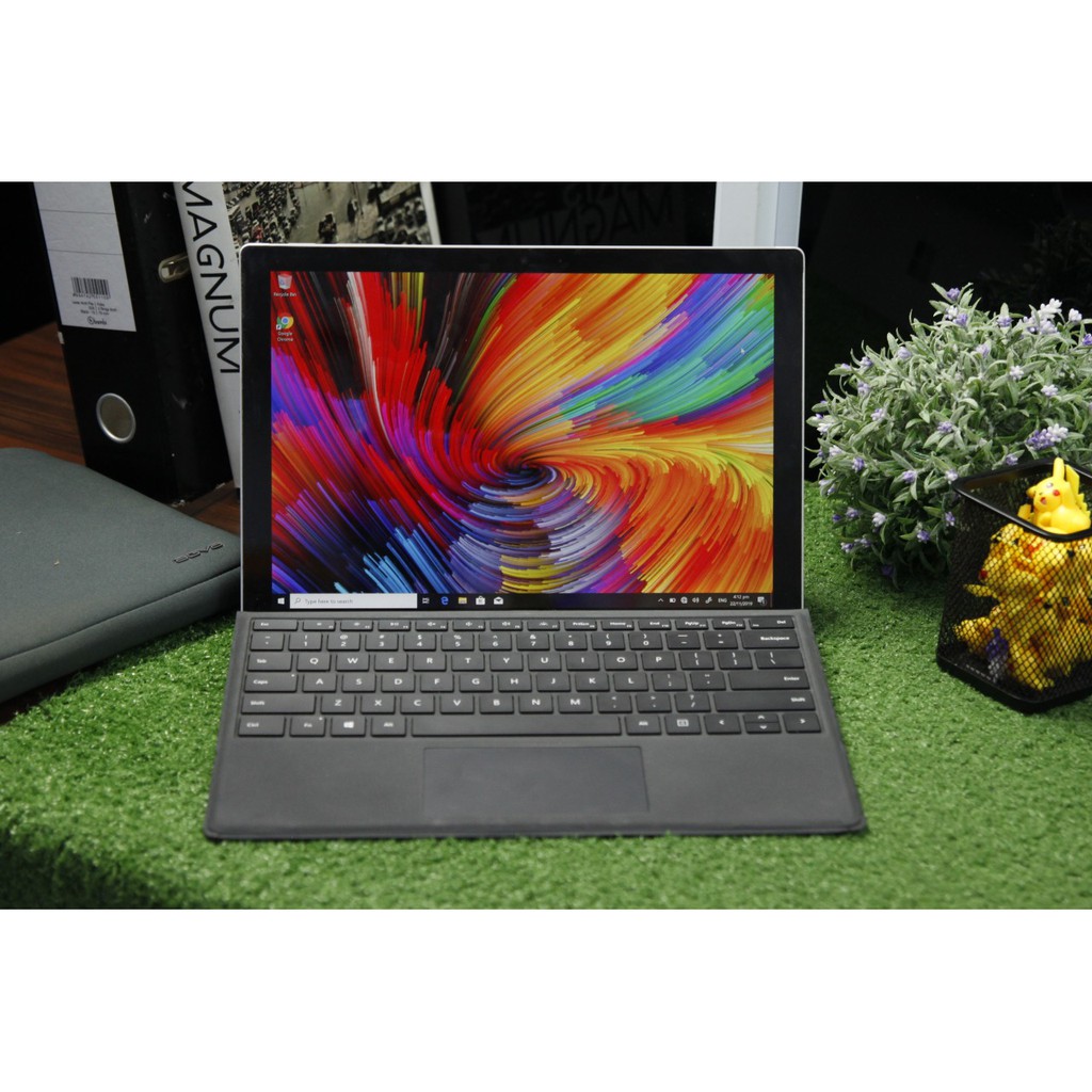 Laptop Microsoft Surface Pro Plus Keyboard Core i5 Ram 4GB DDR3 SSD 128GB