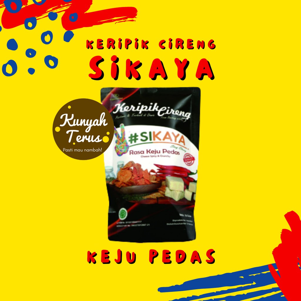 

Keripik Cireng Sikaya Keju Pedas