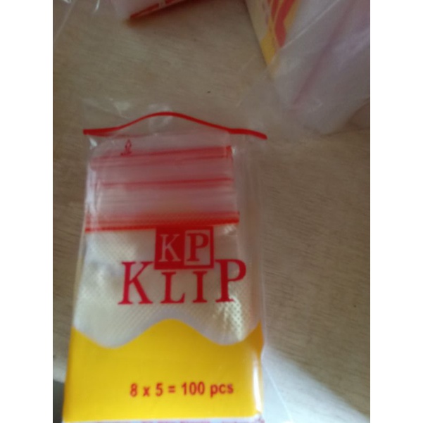 

termurah plastik klip 8*5