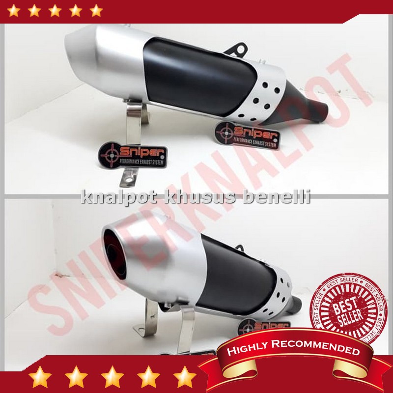 Jual Promo Knalpot benelli motobi 200 evo standard racing Limited