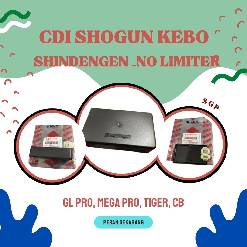 CDI SUZUKI SHOGUN kebo / tiger / gl / shogun / suzuki / gl pro neotech / cb  no limiter - ANNORAKIDZ