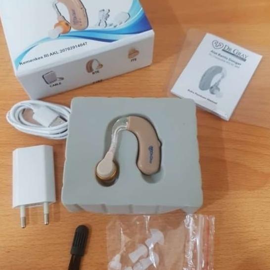 alat bantu dengar bisa charge Dr GRAY