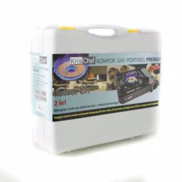 Krischef Kompor Gas Portable Premium Stove Portable Darurat Memanggang Berkemah Memancing Berburu