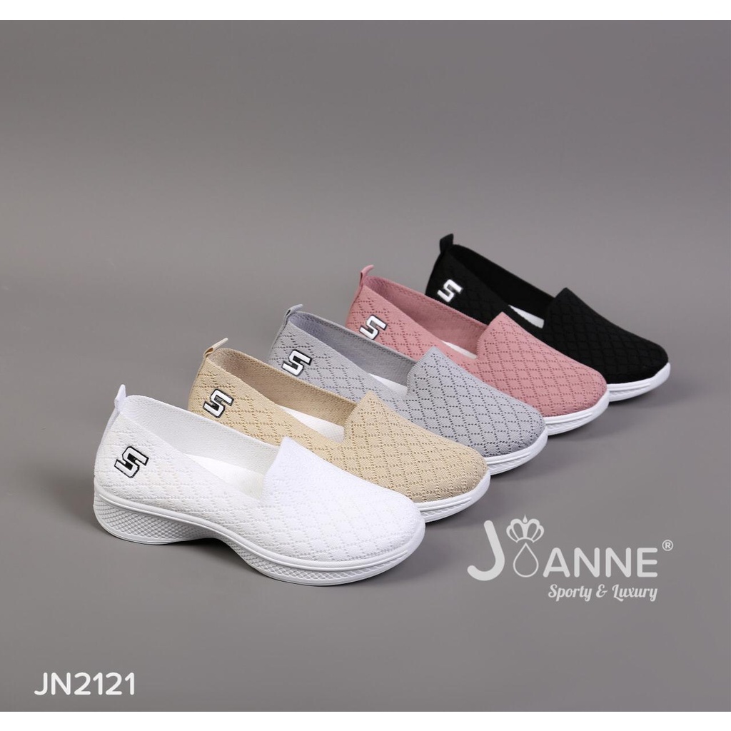 JOANNE FlyKnit Flat Shoes #JN2121 ORIGINAL