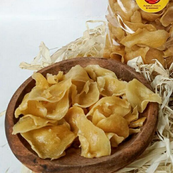 

KERIPIK RUHRUY/SNACK GURIH/JAJANAN MICIN/CEMILAN ENAK 400gr