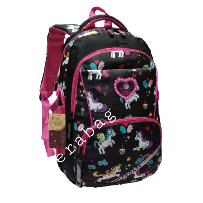 Tas alto silver girl import ransel sekolah wanita silver girl  75420S1