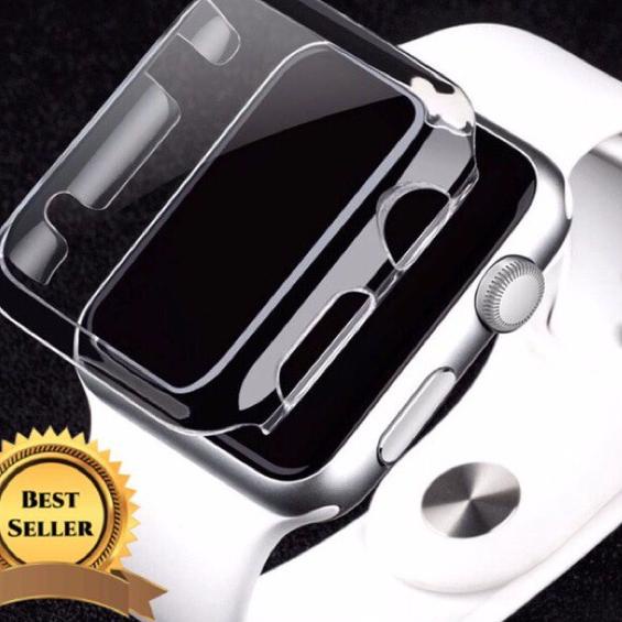 Bumper Soft Case untuk apple watch watch bening protector 41 45mm Series 7 8