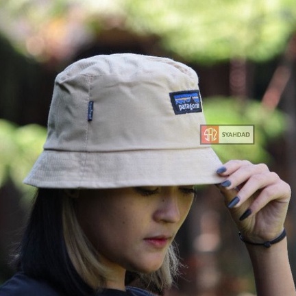 topi bucket wanita topi bucket hat pria wanita bordir Patagonia distro original