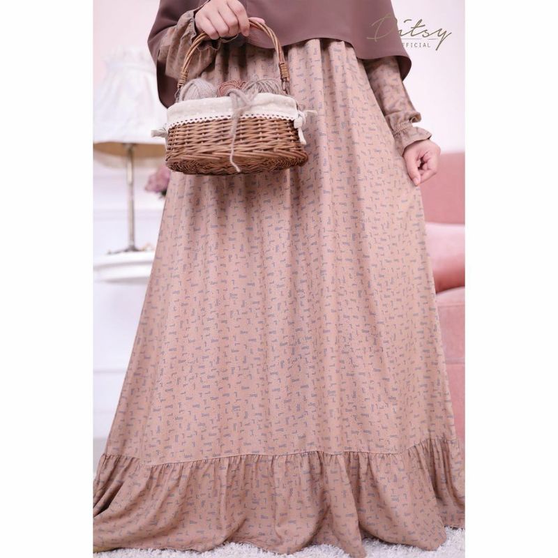 Ready Soon Ditsy Februari 2022 Runa mocca sz S