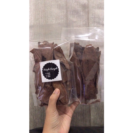 Kripik pisang coklat lampung