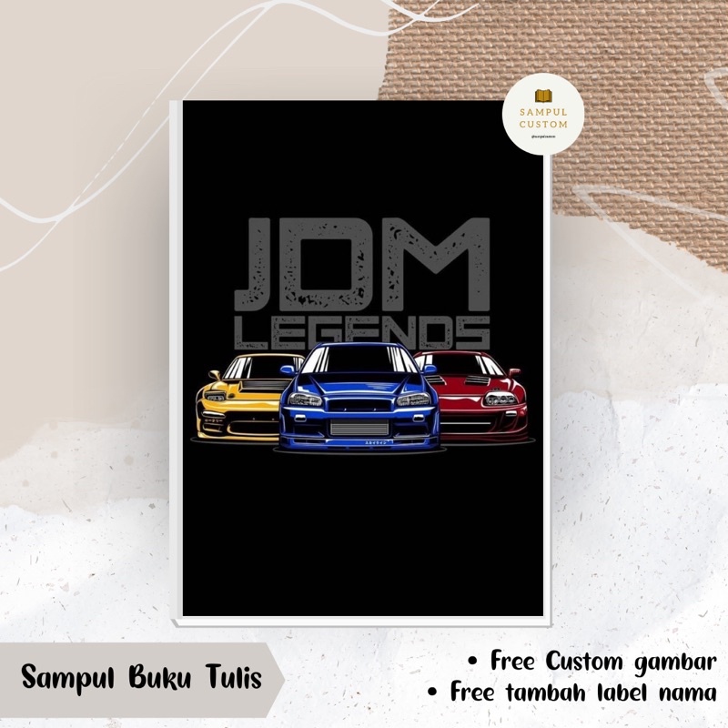

( HARGA 1 LEMBAR MIN ORDER 5 LEMBAR ) SAMPUL BUKU MOBIL JEPANG (JDM)