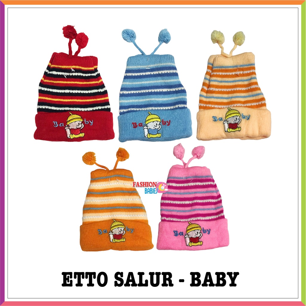 ❤ Fashionbabies ❤ TOPI ETTO RAJUT PITA BAYI / KUPLUK BAYI / TOPI RAJUT ANAK HANGAT