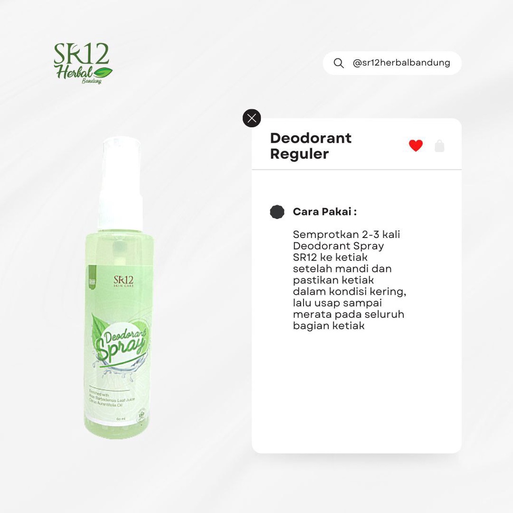 Deodorant Spray Antiperspirant Penghilang Bau Badan dan Keringat Tanpa  Alkohol Mencerahkan Ketiak Hitam