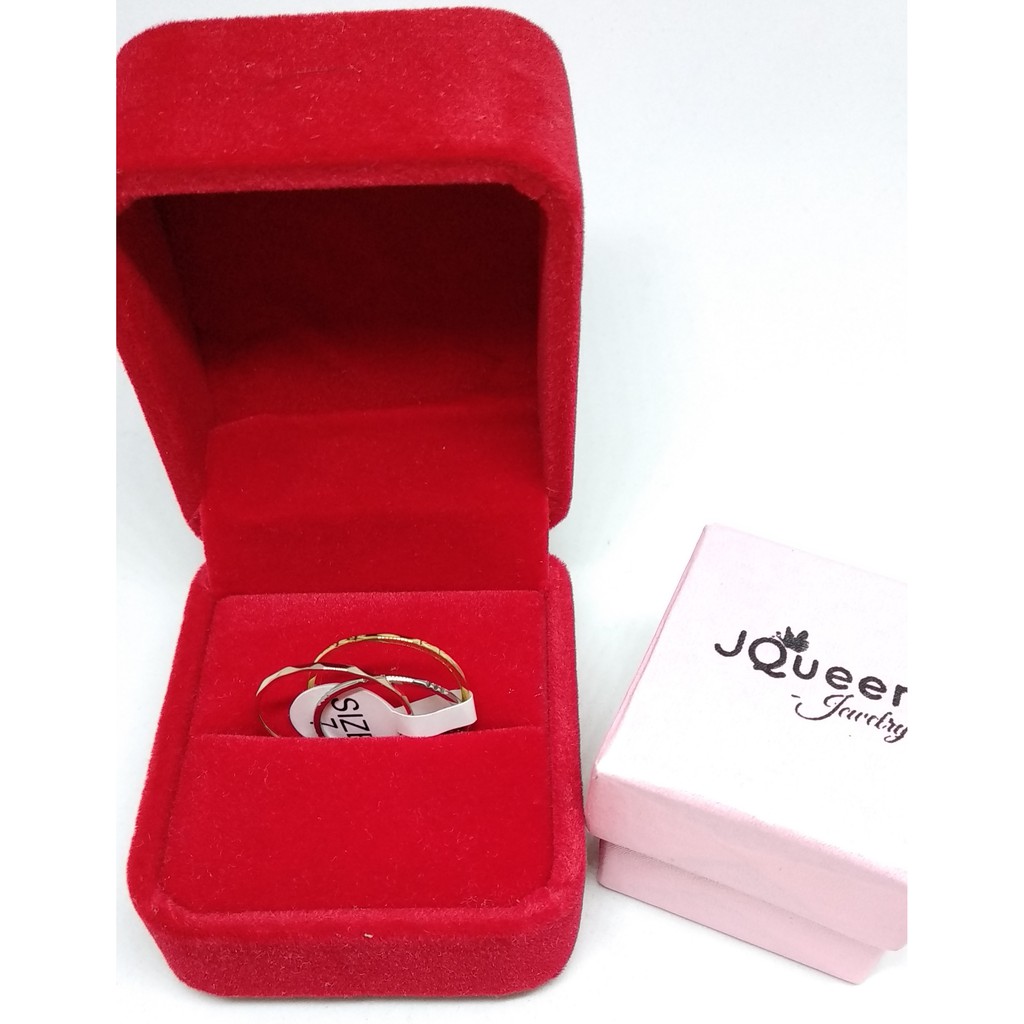 Cincin Titanium Mini Korea Wanita 3in1 model charming trendy sangat bagus untuk hadiah CK022