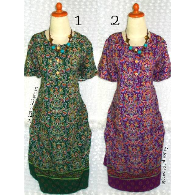 Daster Cantik Kencana Ungu Asli