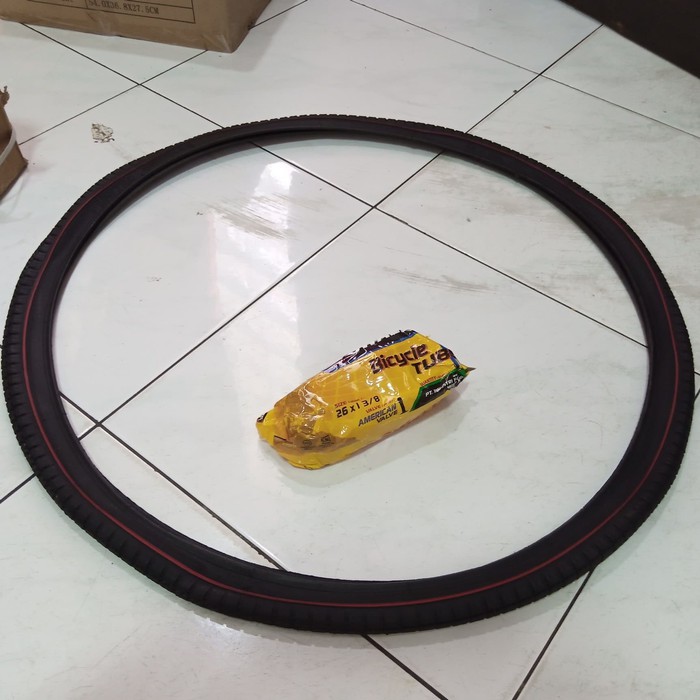 1 set ban 26 x 1 3 8 luar dalam Swallow sepeda jengki jepang balap