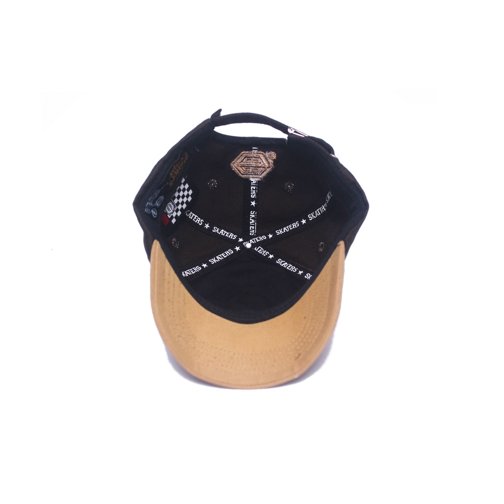 TOPI POLO CAP SKATERS VE039 COKLAT KREM