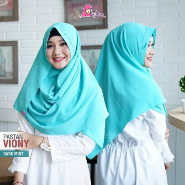 MIULANOKE Viony Pastan Hijab Pashmina Instan Miulan Terbaru Kerudung Instan Pasmina Bubble Crepe Can