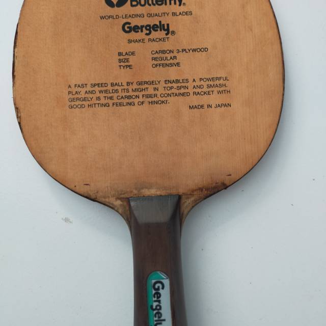 (ORIGINAL) 100%KAYU BET BUTTERFLY (GERGERLY)