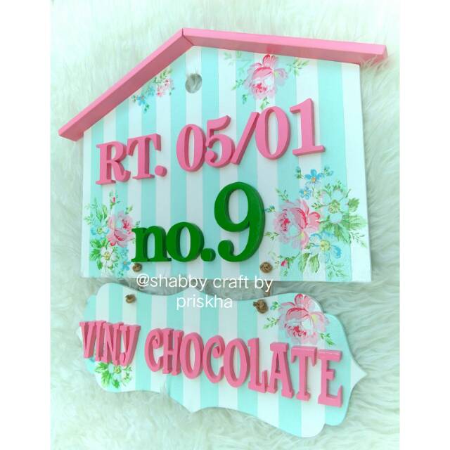 Nomer Rumah Custom
