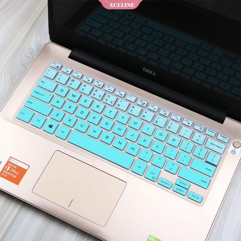 Skin Silikon Lembut Cover Pelindung Keyboard Laptop Dell Latitude 3490 I5-8250U Anti Air