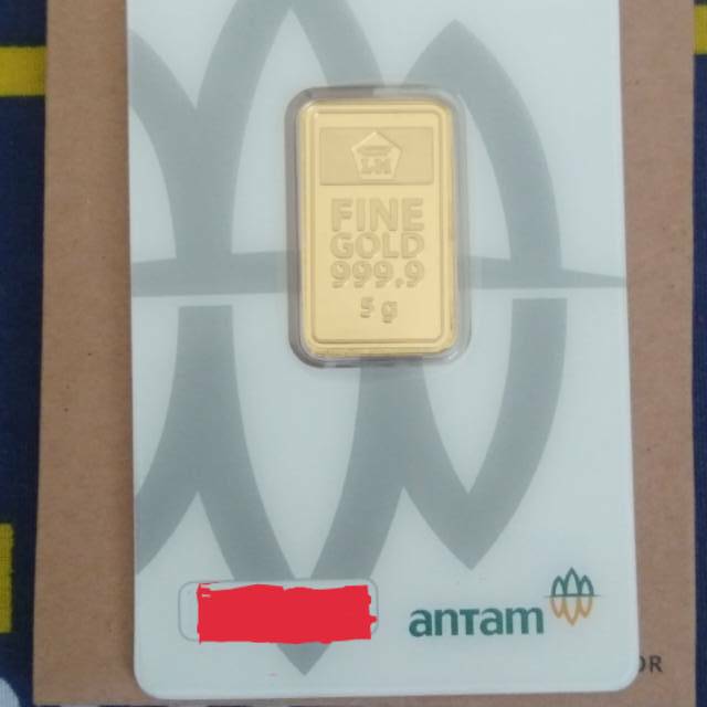 LOGAM MULIA ANTAM 5 GRAM PRESS CERTIEYE 2020